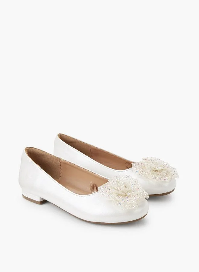 سيليست Girls Slip-On Ballerina Shoes